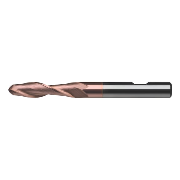 ATORN SC 半径铣刀，长款，2 刃，16.0 毫米 MF-TIALN，DIN 6535 HB - 整体硬质合金半径铣刀