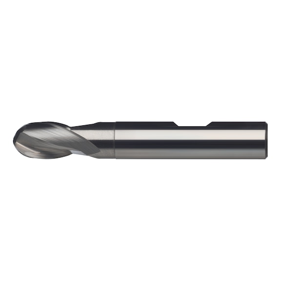 ATORN SC 半径铣刀，2 刃，16.0 毫米 MF，刀柄 DIN 6535 HB - 整体硬质合金半径铣刀