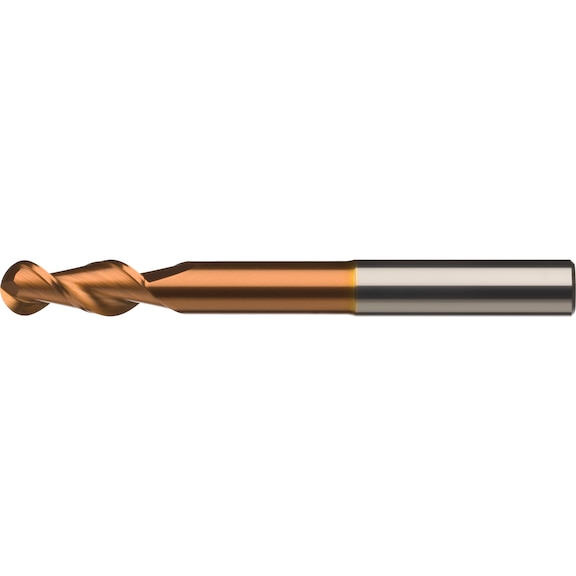 ATORN 整体硬质合金半径铣刀，T2 长款 HA，16.0x30x92x150 毫米，有涂层 - 整体硬质合金半径铣刀