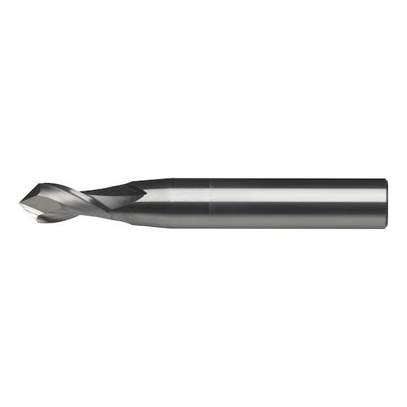 ORION solid carbide chamfer cutter, 90 degrees, dia. = 3.0 mm shank DIN 6535 HA - Solid carbide chamfer cutter