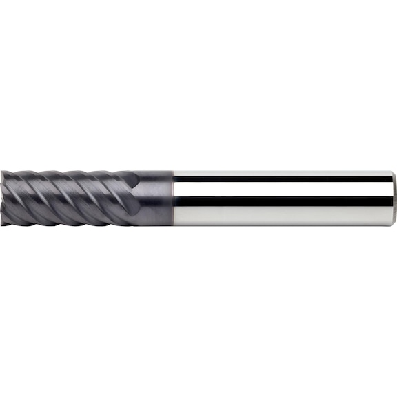 ORION SC HSC 硬质刀具 TiAlN，长款，4.0 x 11 x 57 毫米，DIN 6535 HA 柄 - 整体硬质合金多齿铣刀