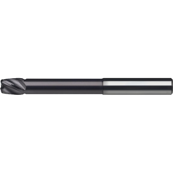 ORION SC 环面铣刀，TiAlN，T4，4.0 x 75 毫米，R=0.4 毫米，轴 HA - 整体硬质合金 HSC 环面铣刀