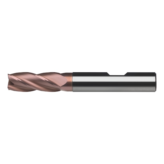 ATORN 整体硬质合金立铣刀 UHPC，10.0 x 25 x 73 毫米，DIN 6535 HB 柄 - 整体硬质合金立铣刀