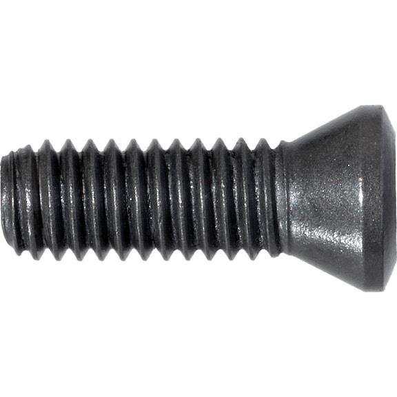 Clamping screw for ISO indexable inserts
