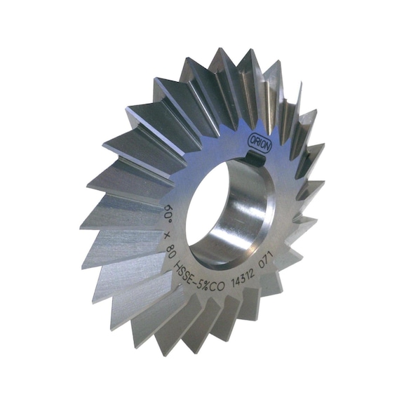 Double equal angle milling cutter HSS