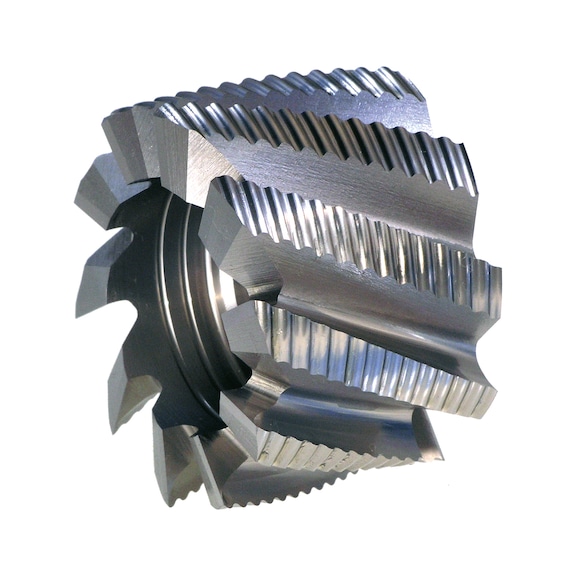 Heavy-duty HSSE PM shell end mill