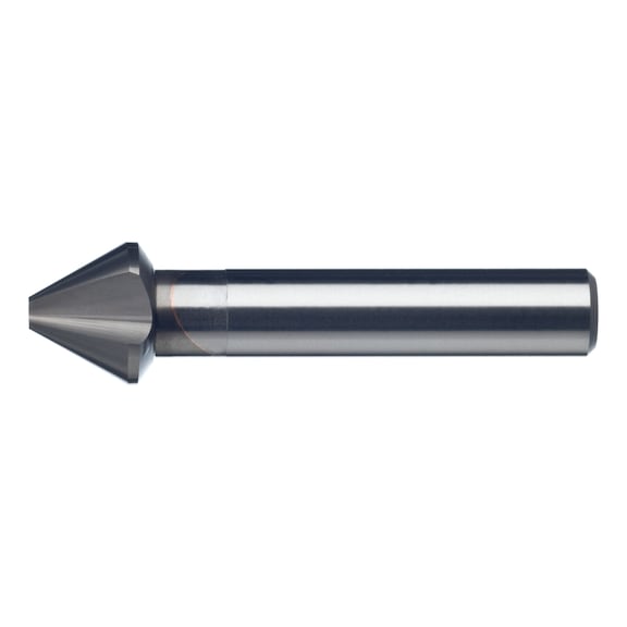 Conical countersink 60° solid carbide, three-edge