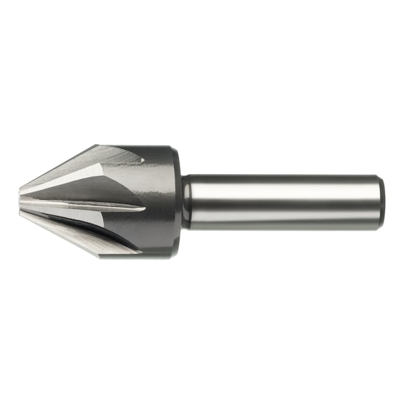 Conical countersink, 60°, HSS, multi-flute cutter
