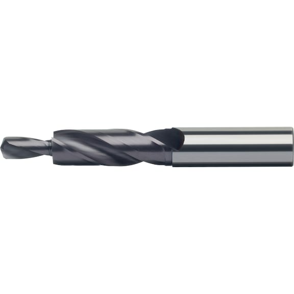 ATORN stepped drill bit, short, type N, SC-TiAlN 180 degrees M10 18.0 mm HA - Stepped drill bit, short, type N solid carbide/TiAlN, 180°