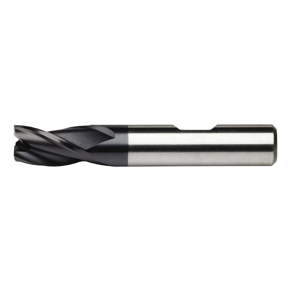 ORION 方形端铣刀 HSSE8 TiAlN，直径 14 x 73 毫米，KF 0.2 毫米，DIN 327 B/D - 立铣刀，HSSE Co 8
