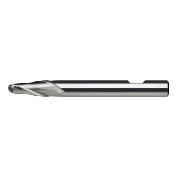 ORION yarıçap parmak frezesi HSSE8, uzun, 8,0 mm mil, DIN 1835B - Yarıçap freze bıçağı HSSE Co 8