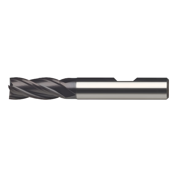 ATORN end mill HSSE PM TiAlN, 12.0 mm, type N, DIN 844, short - End mill, HSSE-PM