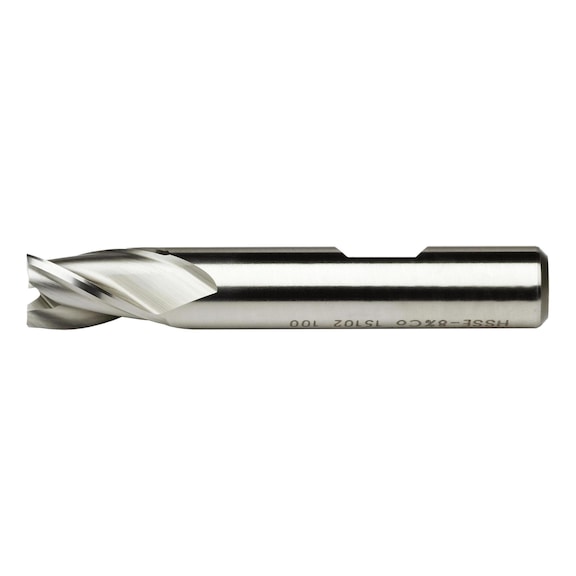 ORION 方形端铣刀 DIN 327 N 短型 3.5 mm HSSE8 刀柄 D1835B T=3 - 立铣刀，HSSE Co 8