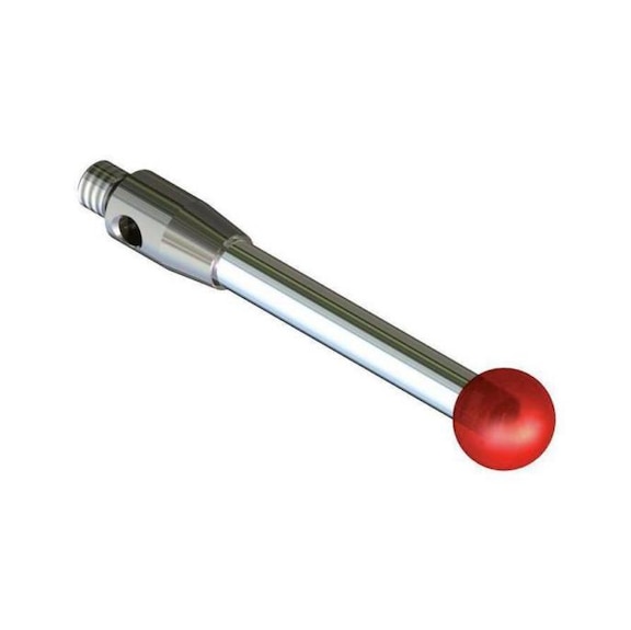 Messtaster mit HM-Schaft M2 RubinKugeldurchmesser 1,5 mm, L = 10 mm - Tasteinsätze mit Rubinkugel und Hartmetall-Schaft