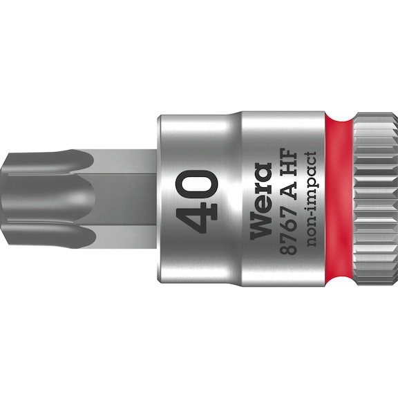 WERA tornavida ara parçası TX 40, 1/4 inç tahrik, HF - Zyklop HF tornavida ucu, tutma fonksiyonlu