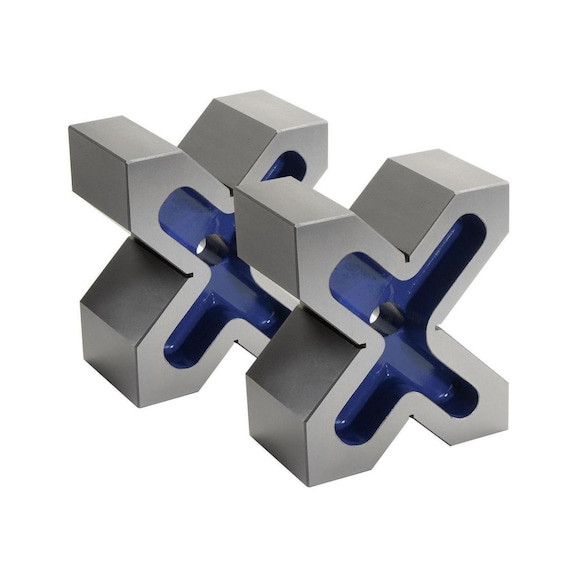 ORION paralel V blok, UxGxY 75x150x130 mm, 8-120 mm çaplı parçalar için - V şekilli girintilerle paraleller