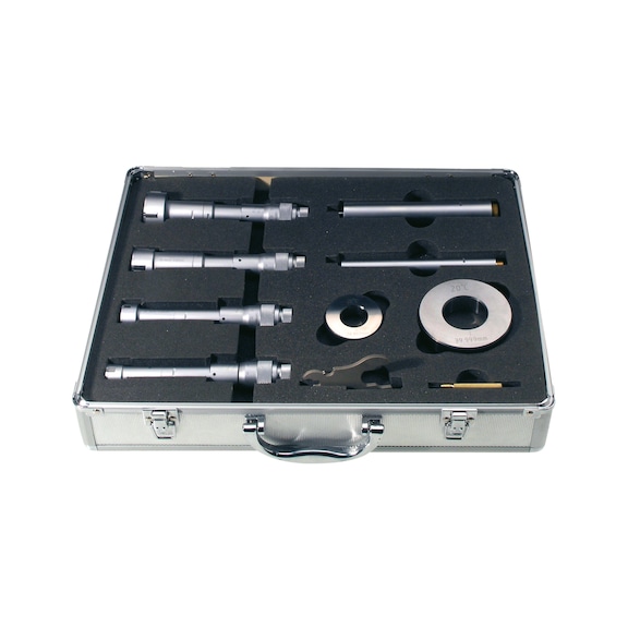 ORION iç mikrometreler 20-50 mm, çantada - 3 noktalı iç mikrometre seti