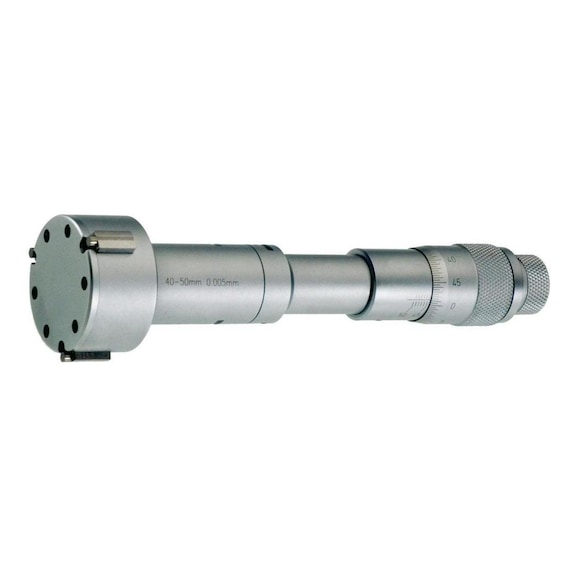 Micrómetro interior ORION 20-25 mm, con anillo de ajuste, en estuche - Micrómetro interno de 3 puntos