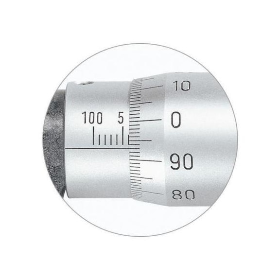 Kengyeles mikrométer, 600-700&nbsp;mm, 0,01&nbsp;mm, 50&nbsp;mm-es mérőbetét hosszabbító - Mikrométer