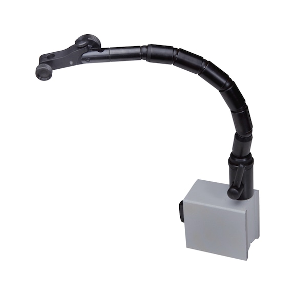 Support magnétique ATORN, hauteur hors-tout 380 mm, colonne flexible - Support de mesure