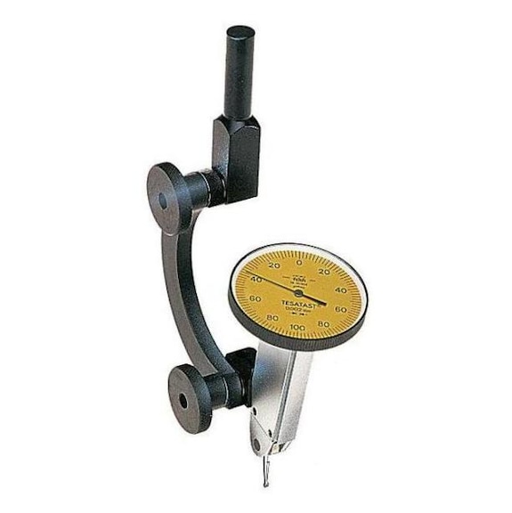 TESATAST lever gauge probe 0.01&nbsp;mm, D=28&nbsp;mm, in case, perpendicular - Lever gauge probe