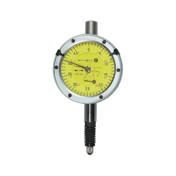 Reloj comparador impermeable, intervalo escala 0,01 mm, rango de medición 3&nbsp;mm - Reloj comparador