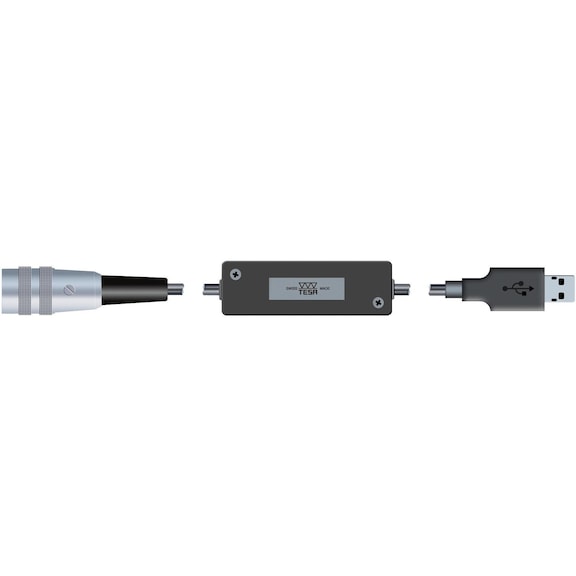测长探针 +/-5&nbsp;毫米适用的 TESA USB 接口 - USB 接口