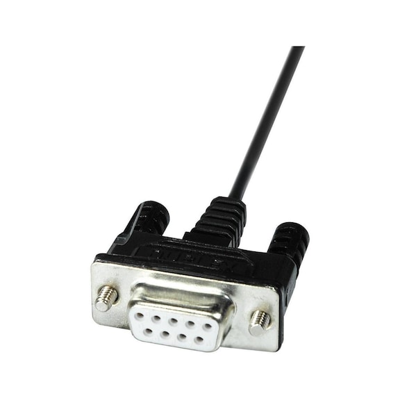 Cable de conexión TESA Opto RS232 para PC y TESA PRINTER-SPC, unidireccional - Cable de conexión