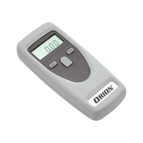 ORION 手持式电子转速计，测量范围为 1-99,999 转/分，非接触式 - 手持式电子转速计