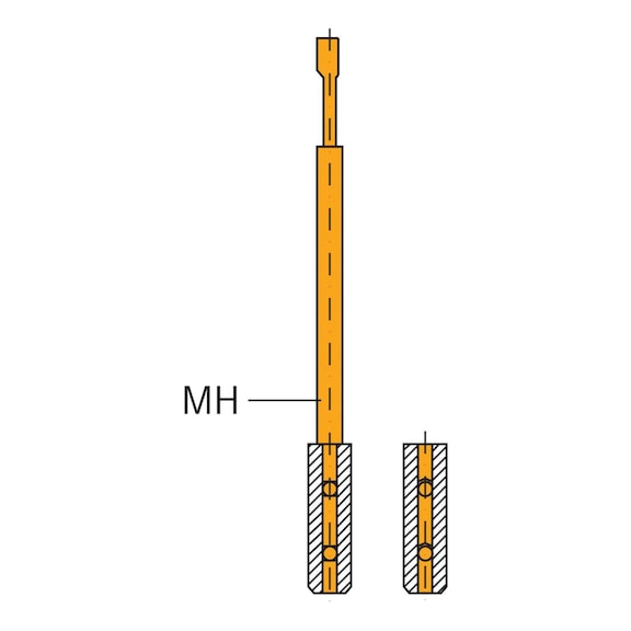 Outil à roder type MH MH 13 - 1 - Outil à roder MH