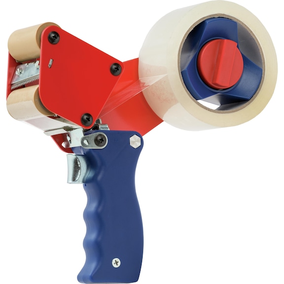 Hand roller for adhesive tapes up to 50 mm wide, with notch trigger - Hand rollers for adhesive tapes