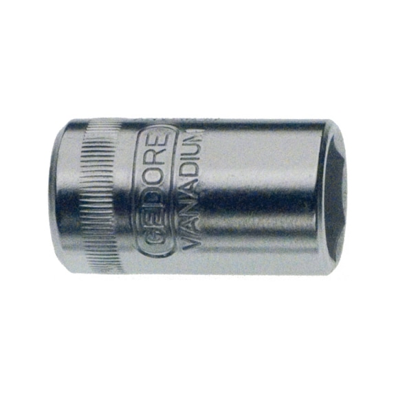 GEDORE lokma anahtarı ara parçası, 10 mm, 1/4 inç, DIN 3124 - Lokma anahtarı