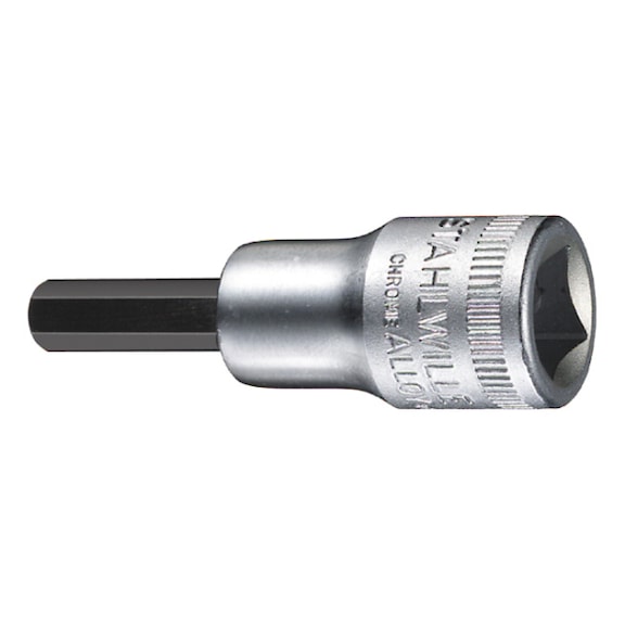 STAHLWILLE screwdriver bit 12 mm 1/2 inch for hexagon socket screws - Screwdriver bit