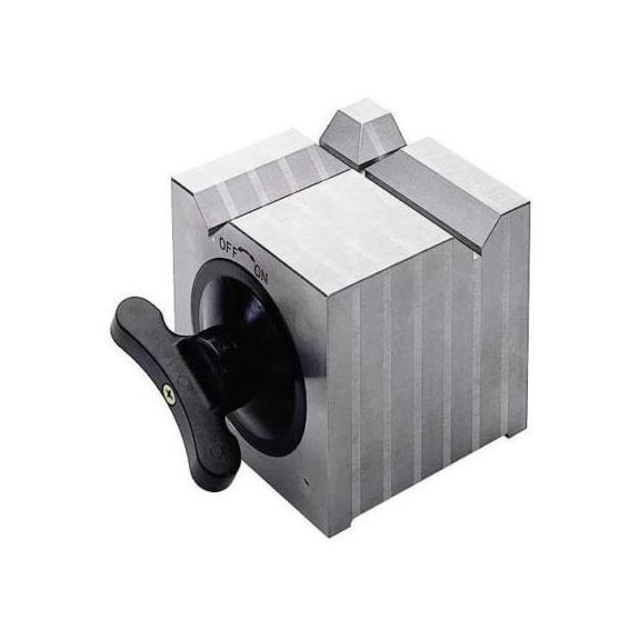 Permanent magnetic clamping block 100 x 100 x 100 mm - Permanent magnetic clamping block