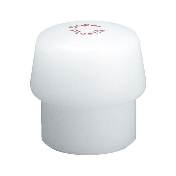 Embout en superplastique HALDER SIMPLEX, blanc, diamètre 60 mm - Embouts de rechange en superplastique