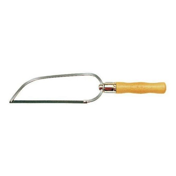 Saw bow with adjustable wooden handle - 1