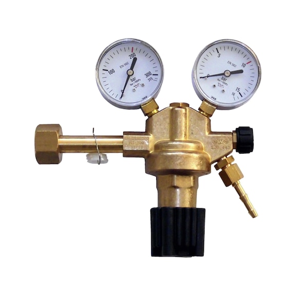 Regulador de presión EWO para nitrógeno hasta 20 bares - Regulador de presión de bombona para nitrógeno
