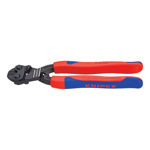 Coupe-boulons compact CoBolt KNIPEX 200 mm, poignée bimatière - Coupe-boulons compact CoBolt, 215&nbsp;mm
