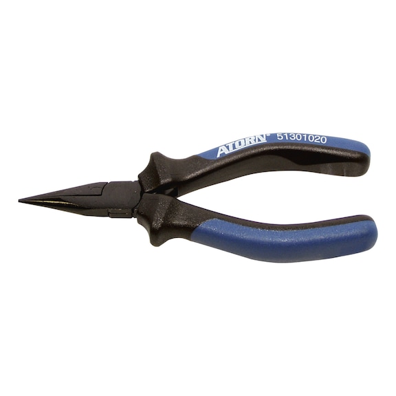 ATORN electronics pointed pliers, 125 mm, straight - Pointed pliers, straight, for electronics