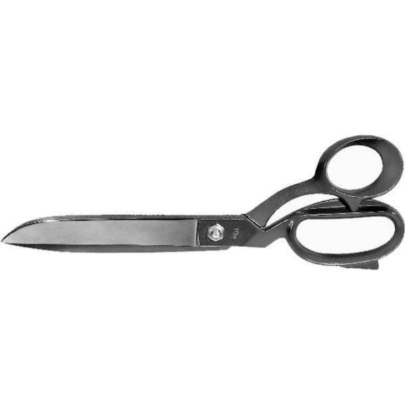 Work scissors for through cuts