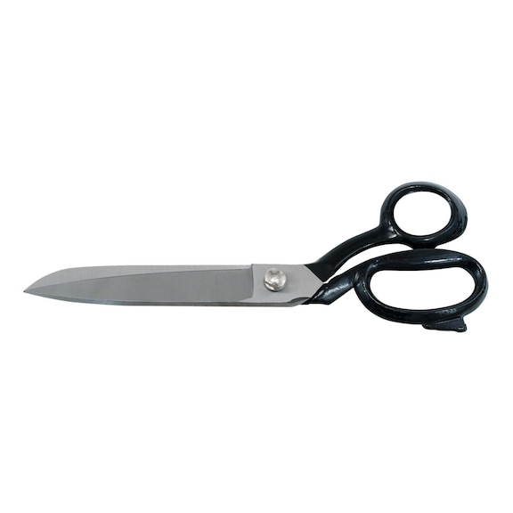 Fabric shears 250&nbsp;mm, serrated on one side