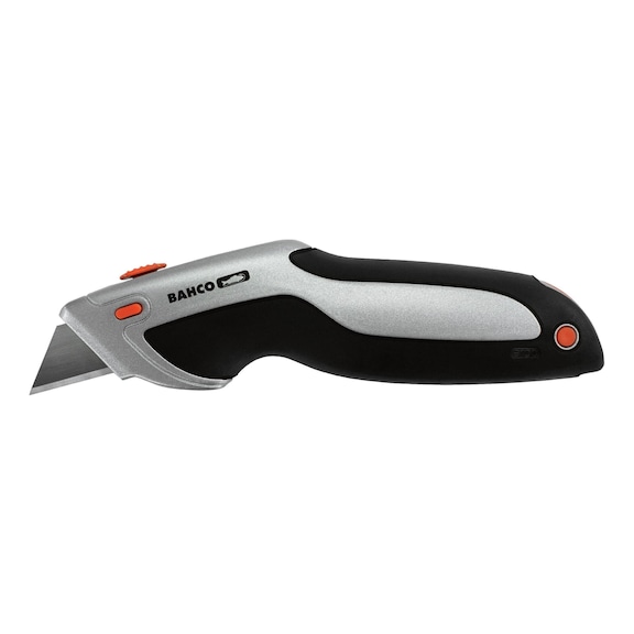 BAHCO ERGO cutter blade with retractable trapezoidal blade - ERGO utility knife with trapezoidal blade