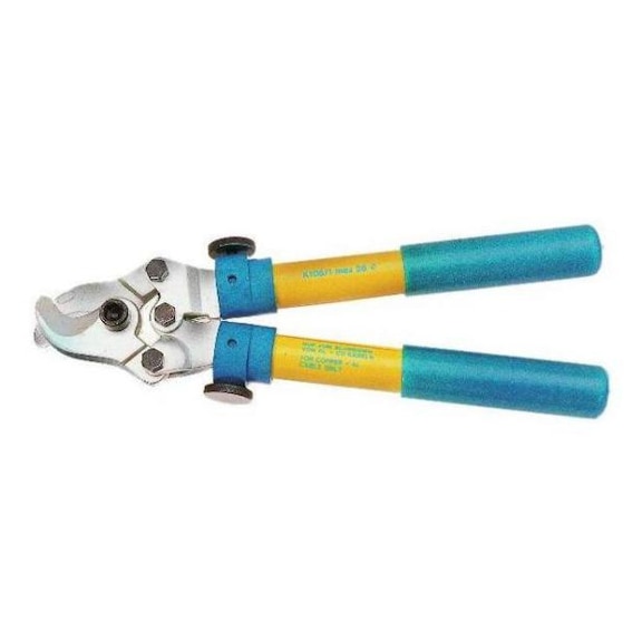 KLAUKE 电缆剪 K1051，带伸缩夹具，350-520 mm - 电缆剪，带可伸缩手柄
