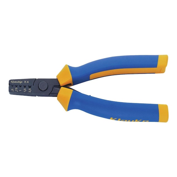 Mechanical crimping pliers for wire end ferrules 0.5–2.5&nbsp;mm²
