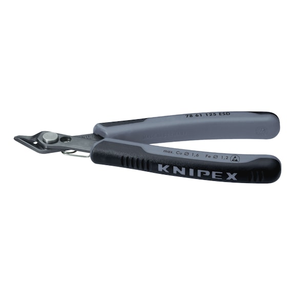 KNIPEX Super Knips elektronicatang ESD 125&nbsp;mm, gebruineerd - Super Knips elektronicatang ESD