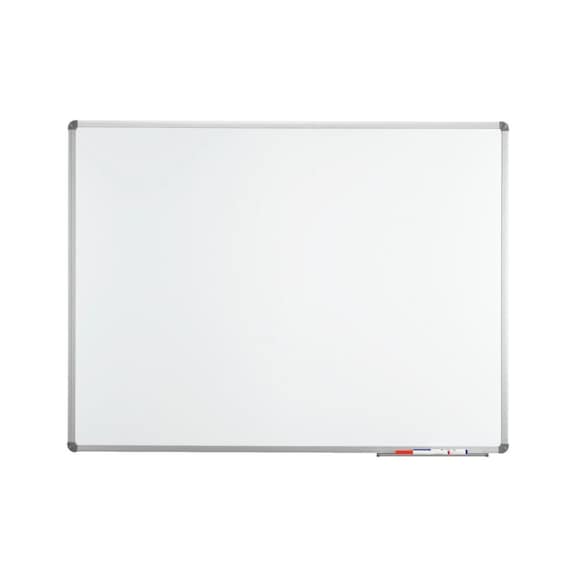 Tablă albă Maul std de 900 x 1200 mm supraf. lucru din tablă oţel mater. montare - Tablă albă MAULstandard