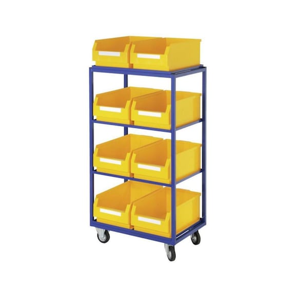 Serving/picking trolley model 15, 1315x700x485&nbsp;mm - Serving and picking trolleys
