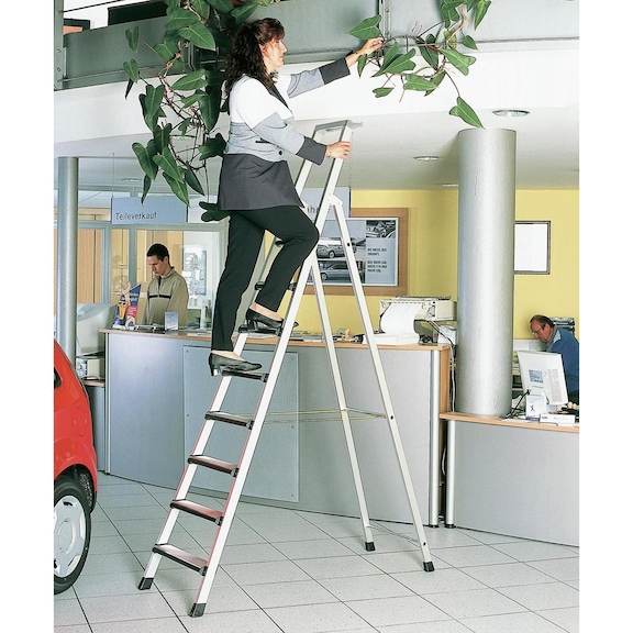 Comfortstep S standing ladder with steps