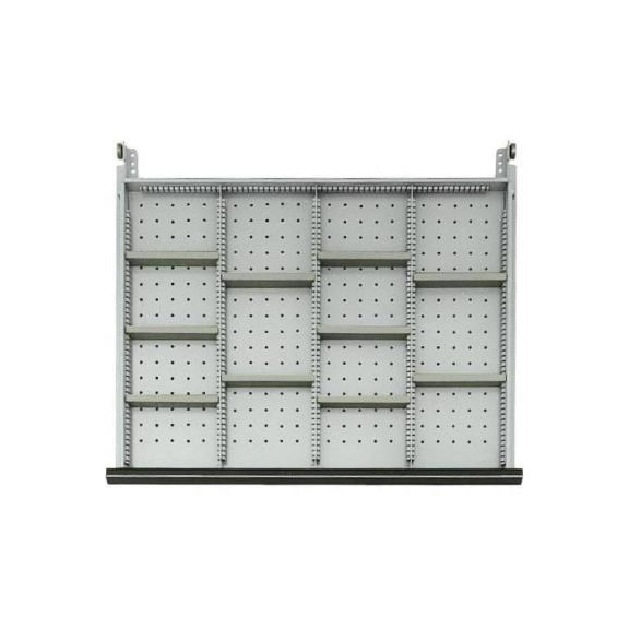 Compartment rails and compartment dividers 14 compartments