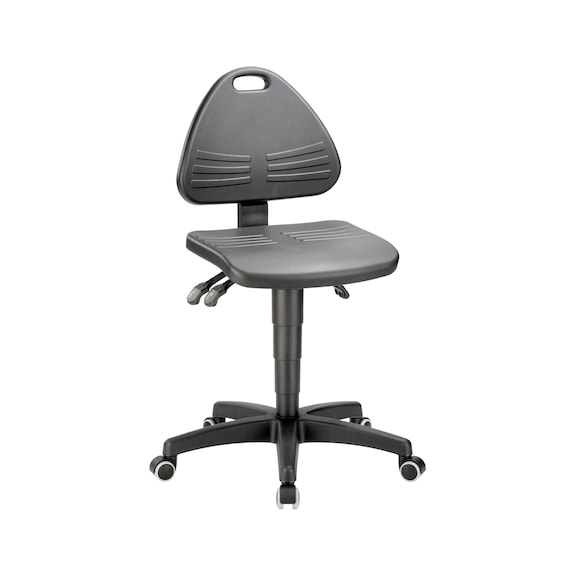 BIMOS work chair, Isitec with wheels - integral foam - ISITEC swivel work chair with castors
